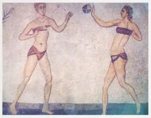Древний волейбол